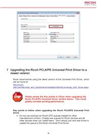 Pcl6 v4 driver for universal print. Best Practices Using Ricoh Universal Printer Drivers Upd In Microsoft Print Server Environments Pdf Free Download