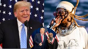 His stage name is lil wayne but his real name is now wayne carter. Lil Wayne Accused Of Endorsing Trump In Exchange For Pardon Rapper Now Facing Up To 10 Years In Prison Following 2019 Plane Search In Florida All About Laughs