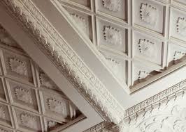 water damaged ceiling plaster
