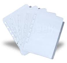 Jeppesen 10001030 Clear Plastic Chart Pockets