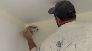 paint brush to cut in walls