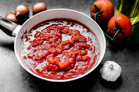 home made tomato sauce ang
