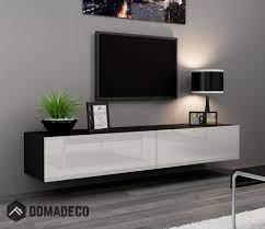 seattle 24 modern tv wall unit with