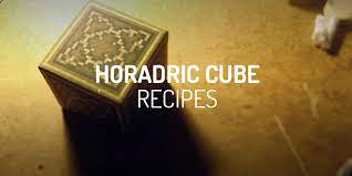 horadric cube recipes crafted items