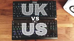 Region & language does not show the english united states pack anywhere. Us Vs Uk Layout Keyboards In 2 Minutes Or Less Youtube