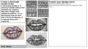 © © all rights reserved. Zentangle Art Lesson Worksheets Teaching Resources Tpt