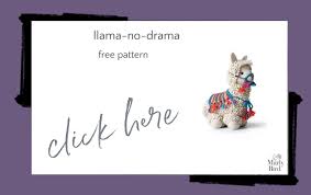 free llama patterns to crochet and knit