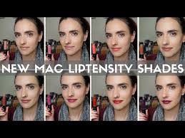 mac liptensity lipsticks lip pencils