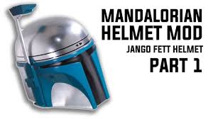 In actuality he was a clone of this man with the mandalorian armor that was the template for every clone solider developed. Mandalorian Helmet Modifying Rubie S Jango Fett Helmet Pt 1 Youtube