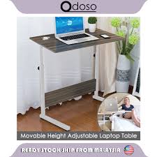 Check out our table on wheels selection for the very best in unique or custom, handmade pieces from our coffee & end tables shops. Odoso Lp02 Movable Height Adjustable Bedside Table 60cm X 40cm Laptop Table Computer Desk Sofa Side Table With Wheels Shopee Malaysia