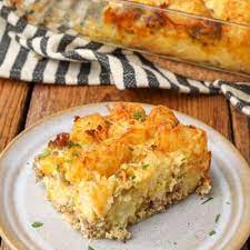 Barefeet In The Kitchen Tater Tot Casserole gambar png