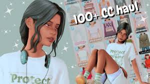 100 cc haul with links the sims 4