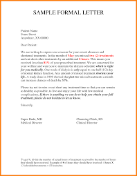 Formal Letter Format Sample Examples For Students Form Templates
