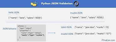 python validate json data