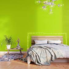 Bright Green Lime Neon Color Wallpaper