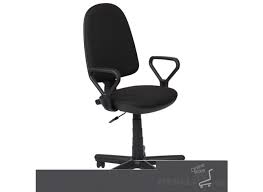 Ергономичен работен стол с мрежеста облегалка черен цвят седалка от полиуретанова пяна, тапицирана в черна дамаска Raboten Stol Comfort S Podlaktnici Onlajn Magazin Za Mebeli Mebelite Bg