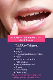 6 natural remes for cold sores