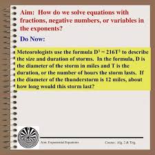 Ppt Aim How Do We Solve Equations