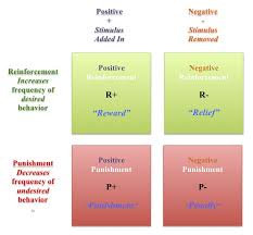 Positive Negative Reinforcement Google Search Applied