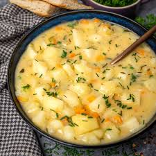 easy vegan potato soup vegan te