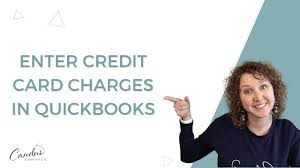 entering credit cards inside quickbooks