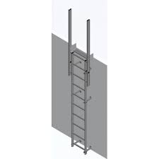Fixed Access Ladder With Walk Through