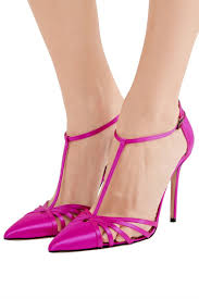 Carrie Satin Pumps