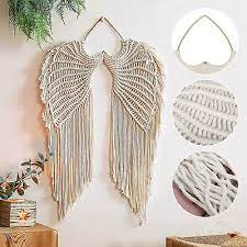 Macrame Boho Tapestry Diy Angel Wing