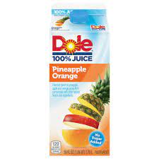 dole 100 juice pineapple orange