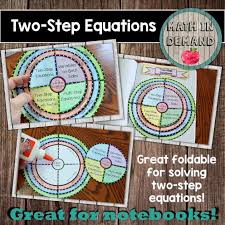 two step equations mystery maze pdf