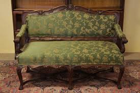french carved 1870 s settee sofa