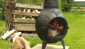 Cast Iron Chiminea Chimney Garden