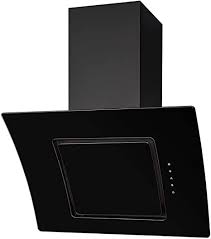 It's finished in black and priced round £199.99. Sia At61bl 60cm Black Curved Glass Touch Control Angled Chimney Cooker Hood Kitchen Extractor Fan With Led Lights Amazon Co Uk Large Appliances