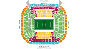 santiago bernabeu stadium seat map
