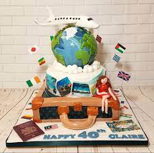 travel theme cakes quality cake
