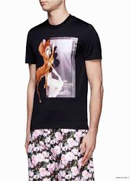 Givenchy Bambi Print Cuban Fit T Shirt Second Kulture