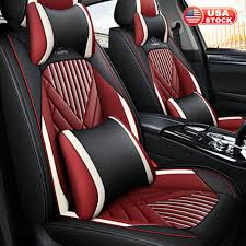 Black Brown Luxury Car Seat Covers