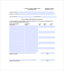Small Business Plan Template 18 Word Excel Pdf Google