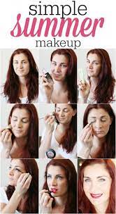 simple summer makeup step by step