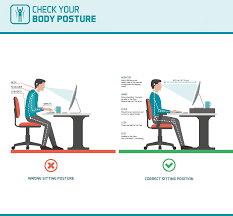 office chair posture and driving