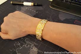 The Secret To Fitting A Small Bangle Over A Wide Hand