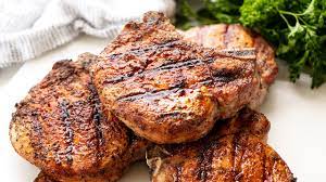 perfect grilled pork chops
