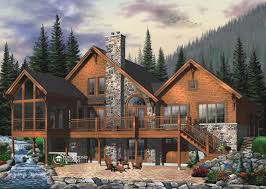 Lake House Plan 5 Bedrms 3 5 Baths