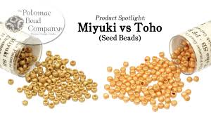 Miyuki Vs Toho Seed Beads Comparison