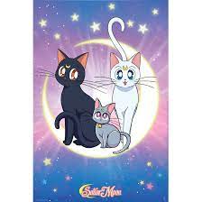 Sailor Moon Poster Luna, Artemis & Diana | Geschenke und Gadgets für Nerds  online kaufen | getDigital
