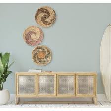 Hanging Natural Woven Seagrass Flat