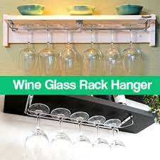 Qoo10 Wine Glass Rack Kitchen