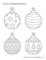When it gets too hot to play outside, these summer printables of beaches, fish, flowers, and more will keep kids entertained. Ornaments Christmas Tree Coloring Page Christmas Ornament Template Printable Christmas Coloring Pages