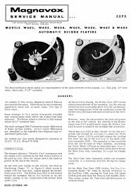 magnavox w602 service manual pdf