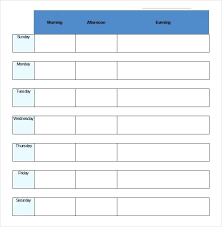 Free Work Schedule Templates For Word And Excel Project Status